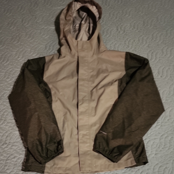 The North Face Gray Hooded Jacket Girls Medium - Picture 1 of 12